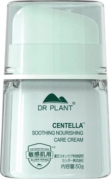Успокаивающий крем для лица DR PLANT Centella Soothing Care Cream с центеллой 50 г (4582538101016)
