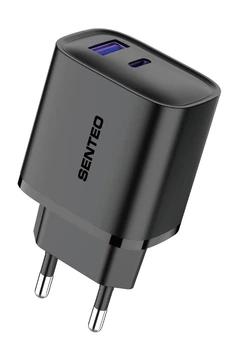 МЗП Senteo T-06 USB-A/USB-C PD&QC3.0 45W Black