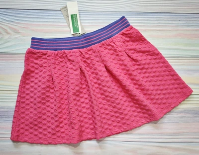 Підліткова спідниця для дівчинки Benetton 10-11 років, 140 - 146 см, Рожева