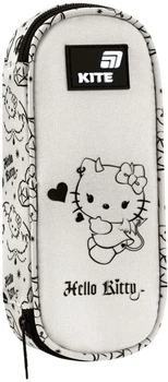 Пенал шкільний Kite Hello Kitty 22x8.5x4.5 см Бежевий (HK26-599-4)