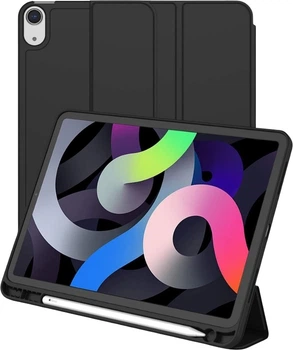 Чехол для планшета BeCover Tri Fold Soft TPU для Apple iPad Air 11" M4 2026 с креплением для стилуса Apple Pencil Black (BC_715229)