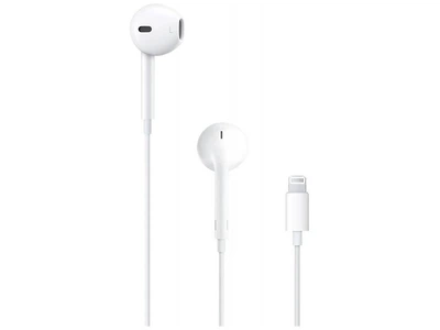 Проводные наушники EarPods Lightning, White