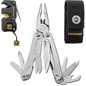 Набір Мультитул Leatherman Wingman 832523 + Точилка Leatherman 833023