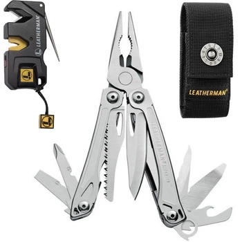 Набір Мультитул Leatherman Sidekick 831439 + Стругачка Leatherman 833023