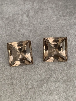 Натуральный раухтопаз дымчатый кварц пара 23,6 ct