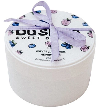 Йогурт для волосся 3в1 "Черничний" Dushka Sweet Desserts 200ml (770410-702617-2)