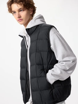 Теплый жилет мужской Uniqlo 869202554 3XL Черный (1159858667)