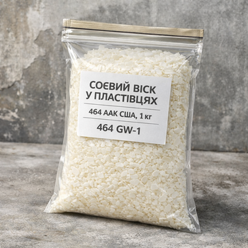 Соевый воск 464 AAK в хлопьях США, 1 кг