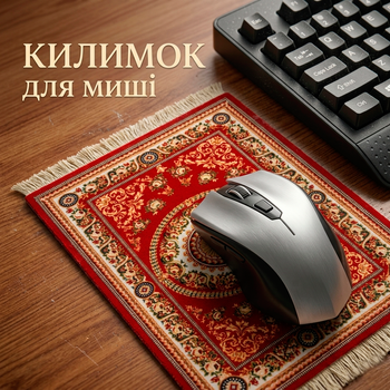 Килимок для миші в стилі ретро килимок для миші з персидським візерунком тканинний килимок для ноутбука #1