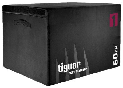 Skrzynia plyometryczna Tiguar V2 60 cm TI-PSB060V2 (5902860493013)