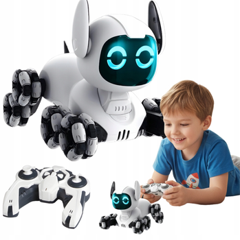 Интерактивная игрушка робот собака Tooby с пультом ДУ HDSYR_722