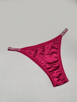 Трусики ISSA PLUS BL3-263 M/L бордові (issa2007682804573)