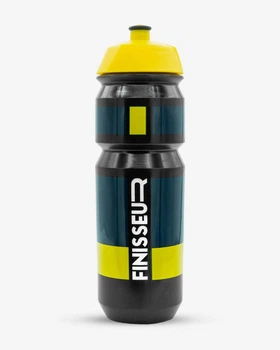Фляга велосипедна Finisseur Streak 750 мл чорно-жовта