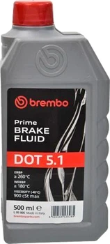 Тормозная жидкость Brembo DOT 5.1 0.5 л (L 05 005)