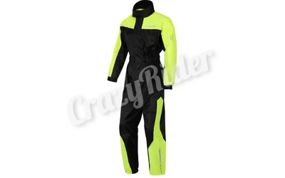 Мотодождевик комбинезон SECA Monsun EVO Black Fluo XXXXL