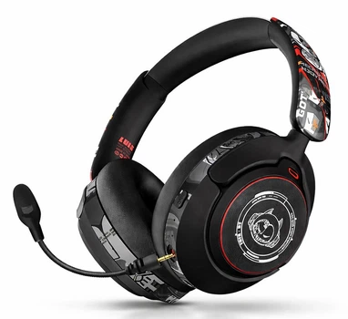Бездротові навушники Headset EL-GT1s з мікрофоном і ANC, Bluetooth 5.4 для телефону, ПК, планшета Black