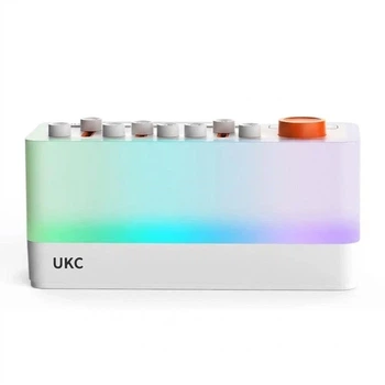 Генератор білого шуму UKC Haptime S660 Pro 4в1 Bluetooth RGB нічник (10352)