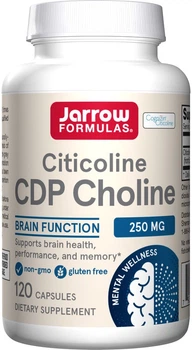 Цитиколін Jarrow Formulas Citicoline CDP Choline 250 мг 120 капсул (790011180142)