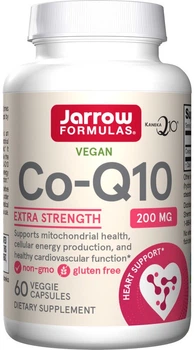 Коензим Q10 Jarrow Formulas Co-Q10 200 мг 60 капсул (790011060161)