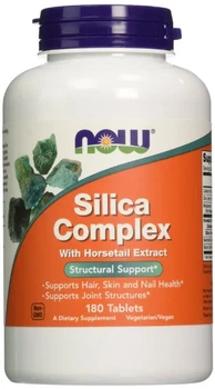 Комплекс кремнію Now Foods Silica Complex 180 таблеток (733739019424)