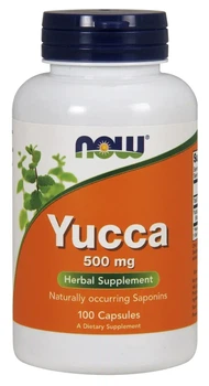 Юка Now Foods Yucca 500 мг 100 капсул (733739047809)