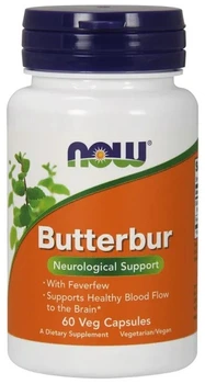 Пестовник Now Foods Butterbur 60 капсул (733739046024)