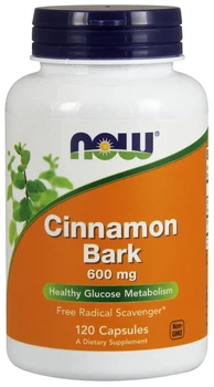 Кориця Now Foods Cinnamon Bark 600 мг 120 капсул (733739046369)