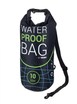 Сумка с защитой от воды Troika Waterproof Bag 10л для водных видов спорта Черный