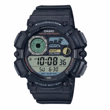Чоловічий годинник Casio WS-1500H-1A багатофункціональний