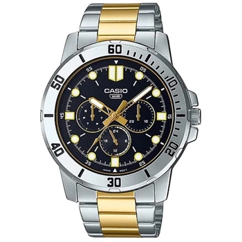 Чоловічий годинник Casio MTP-VD300SG-1E Контраст