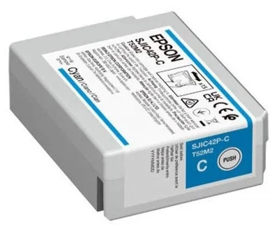 Картридж Epson SJIC42P-C Ink Cartridge Cyan (C13T52M240)