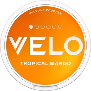 Бестабачные никотиновые подушечки Velo Tropical Mango Мягкий (4820270365359)