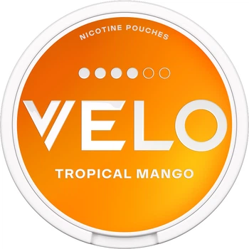 Бестабачные никотиновые подушечки Velo Tropical Mango Классический (4820270365267)