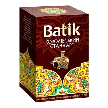 Чай чорний Batik Королівський стандарт 85 г