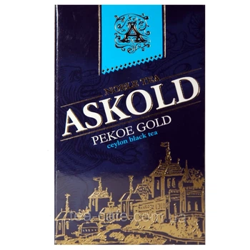 Чай чорний байховий Askold Pekoe Gold 90 г