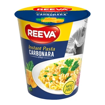 Макарони швидкого приготування Reeva Карбонара 70 г