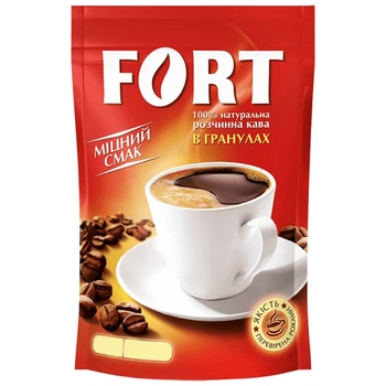 Кава розчинна Fort у гранулах 60 г