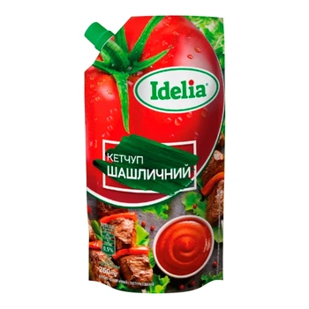 Кетчуп Idelia Шашличний 250 г