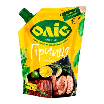 Гірчиця Оліс Міцна 140 г