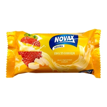 Тверде мило Novax Aroma Полуниця 70 г*5 шт