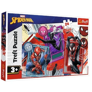 Пазл Trefl: Maxi / Marvel Spiderman — Людина-Павук (24 ел.) — 14366