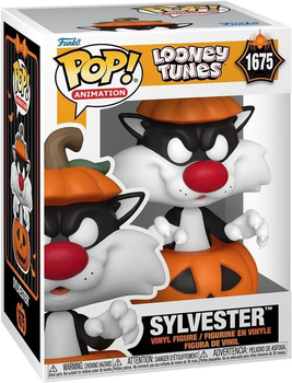 Фігурка Сільвестр із гарбузом — Funko Pop! ANIMATION: LOONEY TUNES — SYLVESTER WITH PUMPKIN #1675