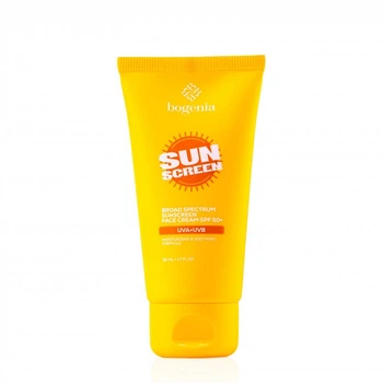 Сонцезахисний крем Bogenia Sunscreeen Face Cream SPF50+