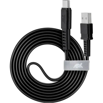 Кабель RivaCase USB 2.0 AM to USB-C 1.2m чорний (PS6002 BK12)