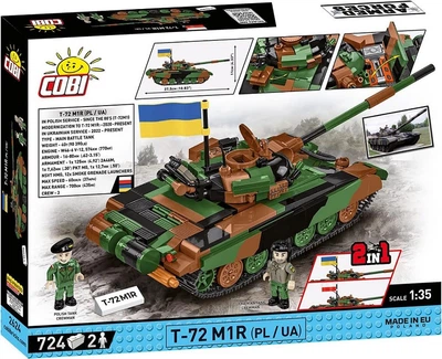 Конструктор Armed Forces танк T-72 Mir (COBI, 742 деталі)