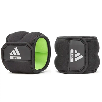 Утяжелители для лодыжки/запястья Adidas Ankle/Wrist Weights Черный, Зеленый 0,5 кг (ADWT-12320-NL)