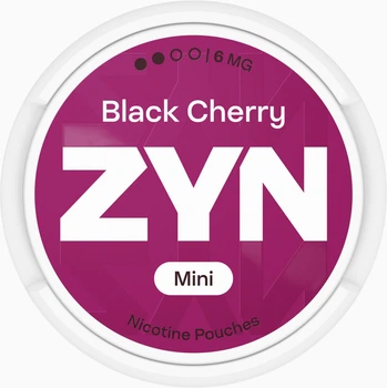 Никотиновые подушечки ZYN Mini Dry Black Cherry 6 мг (7311250038662)