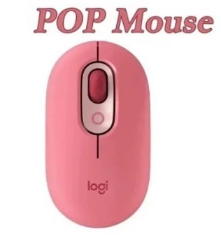 Комп’ютерна миша POP Mouse Logitech Рожева