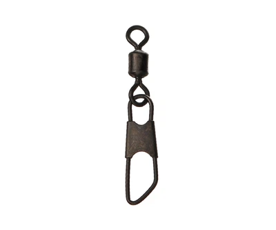 Фідерна застібка з вертлюгом Flagman Feeder Snap Link Swivels M 5шт (FSLSM)
