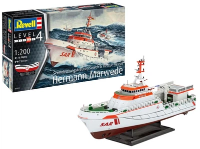 Збірна модель 1:200 рятувальний катер "Hermann Marwede" Revell 05812